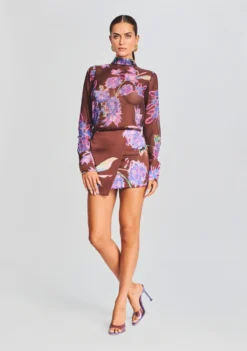 Shay Short Dress -Cheap Dress Store Ecommerce Crop 20230815 Shay Dress Brown 1596 ECOMM scaled