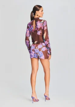 Shay Short Dress -Cheap Dress Store Ecommerce Crop 20230815 Shay Dress Brown 1666 ECOMM scaled