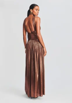 Salem Dress -Cheap Dress Store Ecommerce Crop 23 07 18 SET1 Salem Dress Chocolate 0148 ECOMM scaled