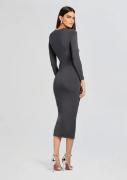 Kepla Dress -Cheap Dress Store Ecommerce Crop 23 10 18 KEPLADRESS PEWTER 2237 ECOMM scaled