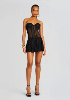 Bakary Short Dress -Cheap Dress Store Ecommerce Crop 23 11 16 BAKARYDRESS BLACK 558 ECOMM scaled
