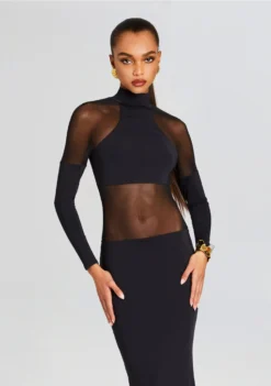 Kaya Dress 7 Kaya Dress -Cheap Dress Store Ecommerce Crop 23 11 16 KAYADRESS BLACK 3107 ECOMM scaled