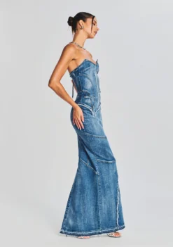 Tamara Denim Dress -Cheap Dress Store Ecommerce Crop 230510 RETROFETE SET1 5255 eComm scaled