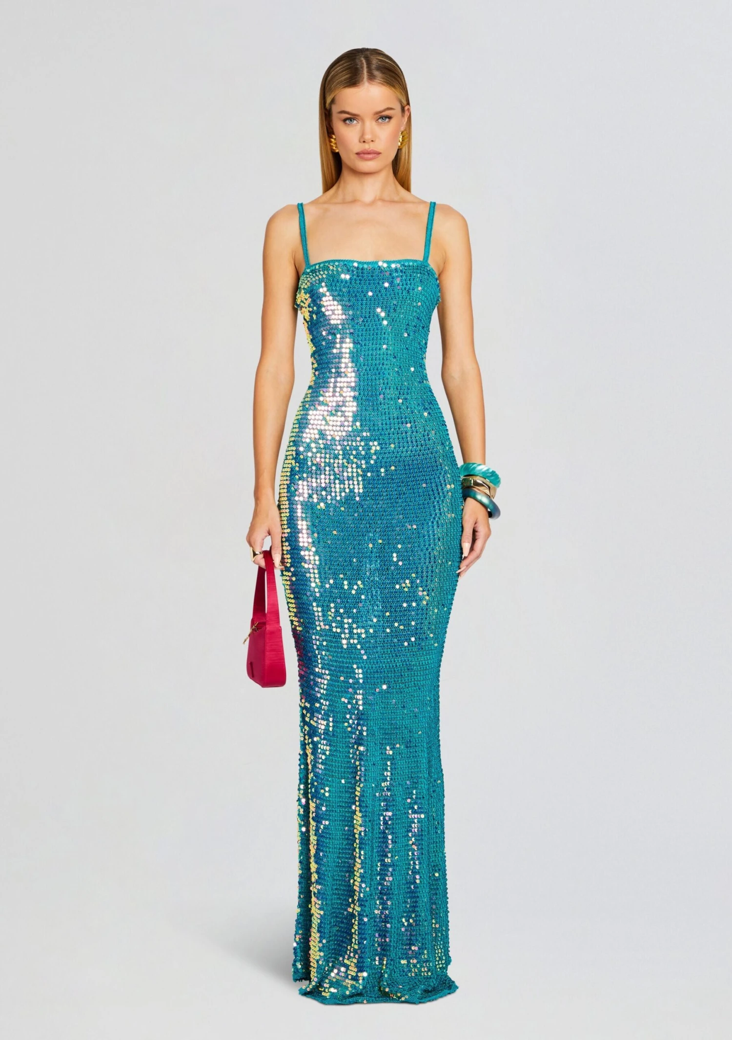 Lisette Sequin Crochet Dress 1 Lisette Sequin Crochet Dress