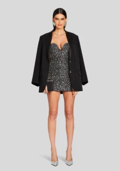 Lucy Embellished Dress -Cheap Dress Store Ecommerce Crop 24 01 10 LUCYDRESS BLACKSILVER 0870 ECOMM scaled