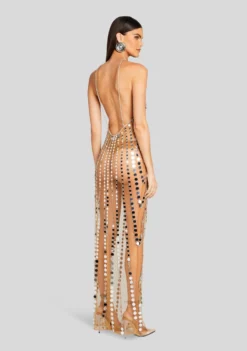 Maris Embellished Dress -Cheap Dress Store Ecommerce Crop 24 01 10 MARISDRESS TANNIN 0284 ECOMM scaled