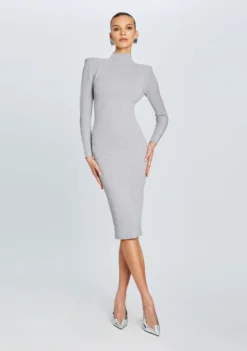 Aylin Rib Knit Dress