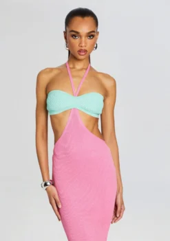 Eloisa Dress -Cheap Dress Store Ecommerce Crop 24 02 15 ELOISADRESS METALLICCANDYPINK 1559 ECOMM scaled