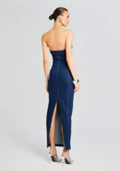 Aaliyah Dress -Cheap Dress Store Ecommerce Crop 24 02 29 AALIYAHDRESS DEEPSEA 0237 ECOMM scaled