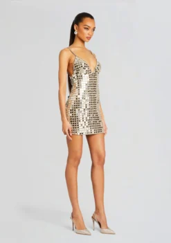 Airalyse Embellished Dress -Cheap Dress Store Ecommerce Crop 24 02 29 AIRALYSEDRESS CHAMPAGNE 0100 ECOMM scaled
