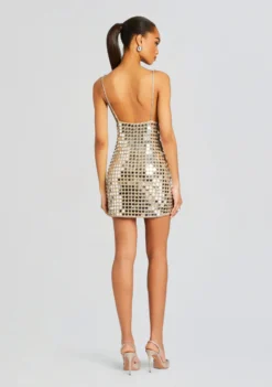 Airalyse Embellished Dress -Cheap Dress Store Ecommerce Crop 24 02 29 AIRALYSEDRESS CHAMPAGNE 0104 ECOMM scaled