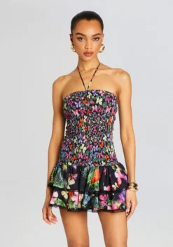 Cusia Short Dress -Cheap Dress Store Ecommerce Crop 24 02 29 SHORTDRESS CUSIA BLACKBORBO 1484 ECOMM scaled