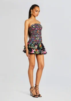 Cusia Short Dress -Cheap Dress Store Ecommerce Crop 24 02 29 SHORTDRESS CUSIA BLACKBORBO 1511 ECOMM scaled