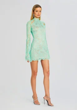 Gilana Lace Dress -Cheap Dress Store Ecommerce Crop 24 03 12 GILANADRESS PISTACHIO 0776 ECOMM scaled