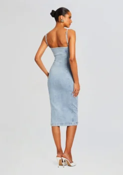 Fran Dress -Cheap Dress Store Ecommerce Crop 24 03 26 NICOLLEJACKET FRANDRESS COASTLINE 1499 ECOMM scaled