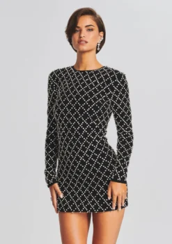 Harlowe Embellished Chiffon Dress -Cheap Dress Store Ecommerce Crop Retrofete eComm 220921 SHOT 41 1546 scaled